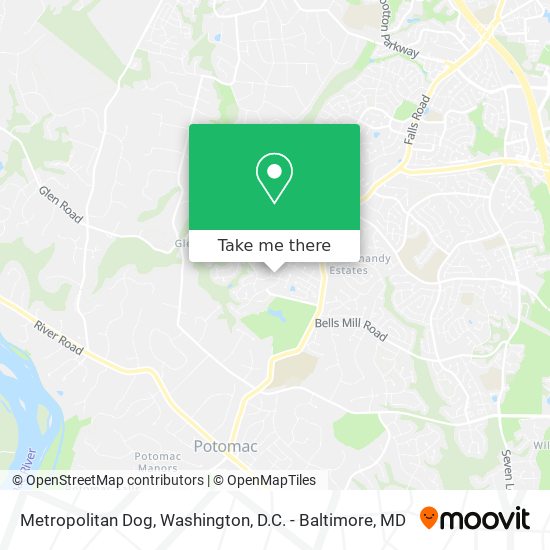 Metropolitan Dog map