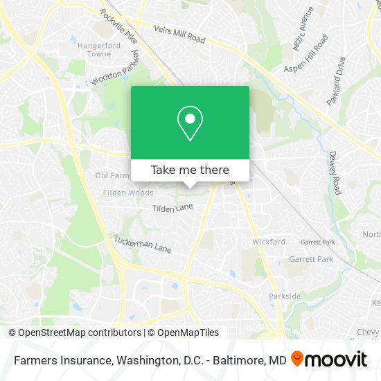 Farmers Insurance map