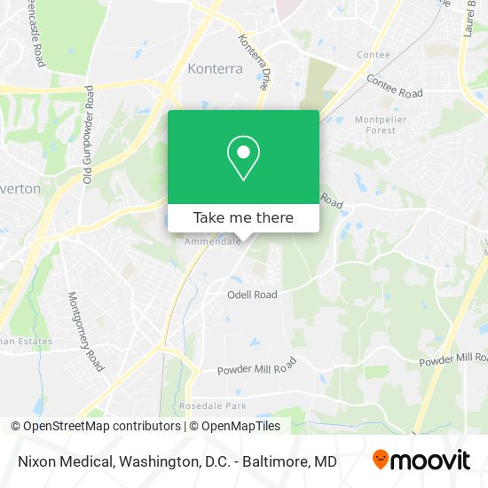 Mapa de Nixon Medical