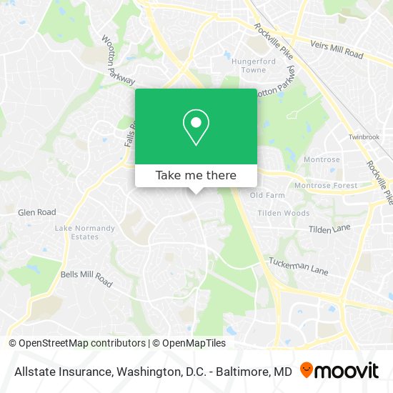 Mapa de Allstate Insurance