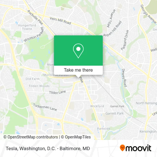 Tesla map