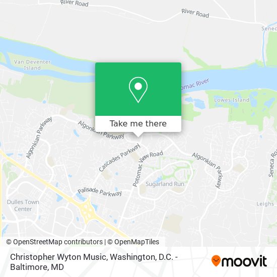Mapa de Christopher Wyton Music