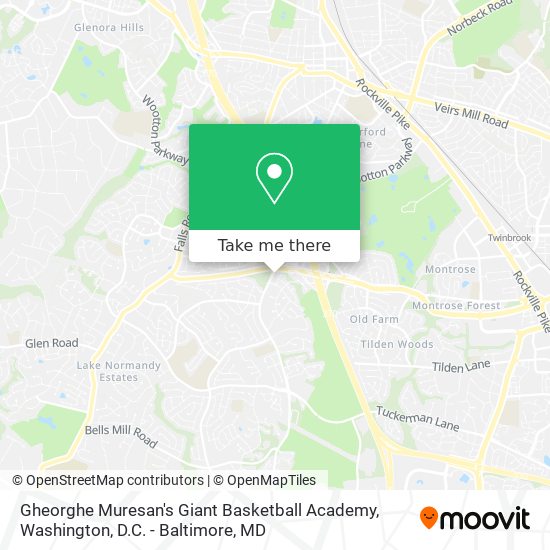 Mapa de Gheorghe Muresan's Giant Basketball Academy