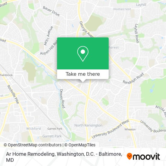 Mapa de Ar Home Remodeling