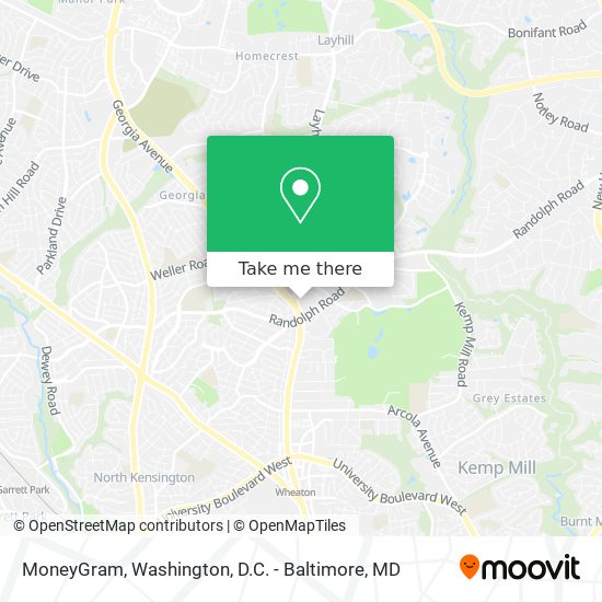 MoneyGram map