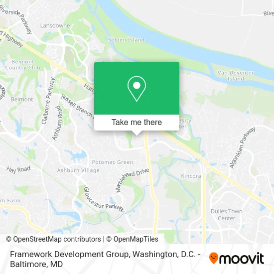 Framework Development Group map