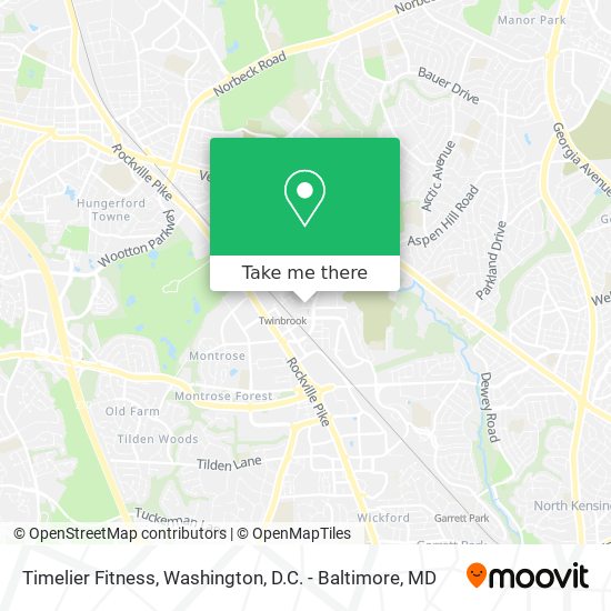 Timelier Fitness map