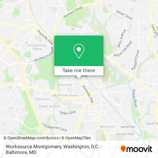 Worksource Montgomery map