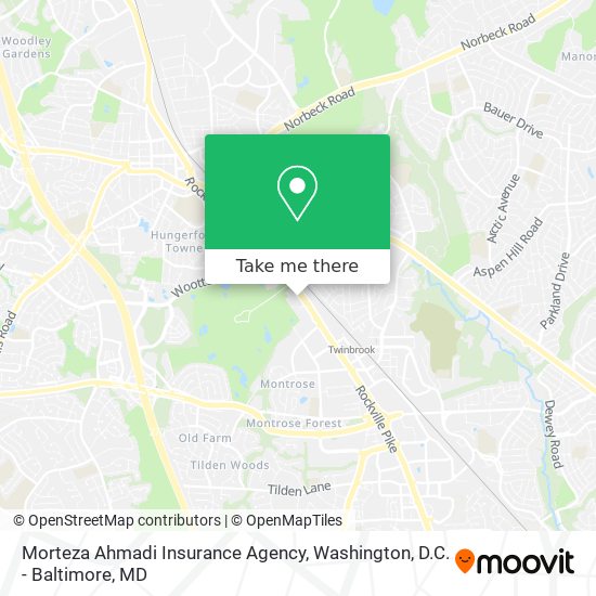 Morteza Ahmadi Insurance Agency map