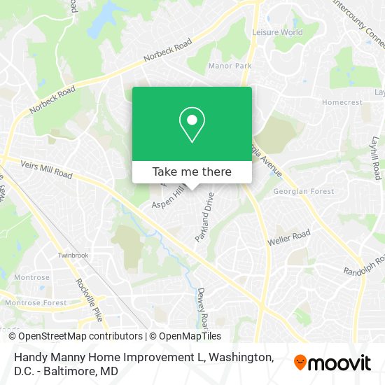 Mapa de Handy Manny Home Improvement L