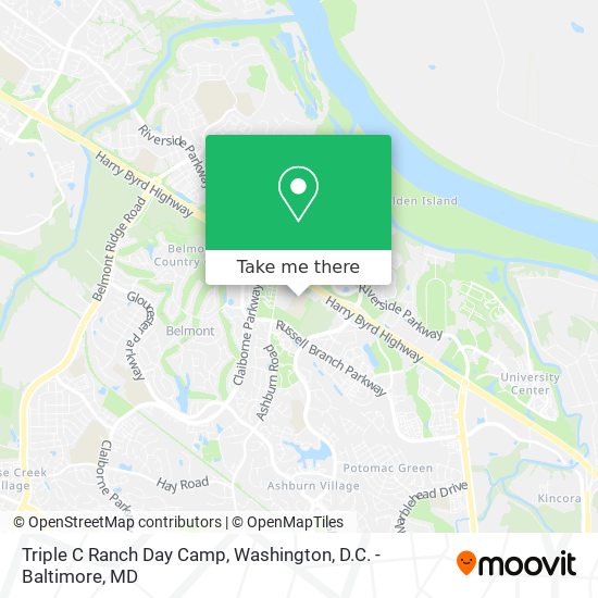 Mapa de Triple C Ranch Day Camp
