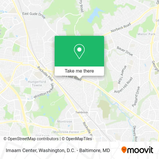Imaam Center map