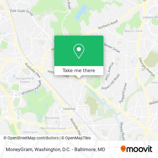 MoneyGram map