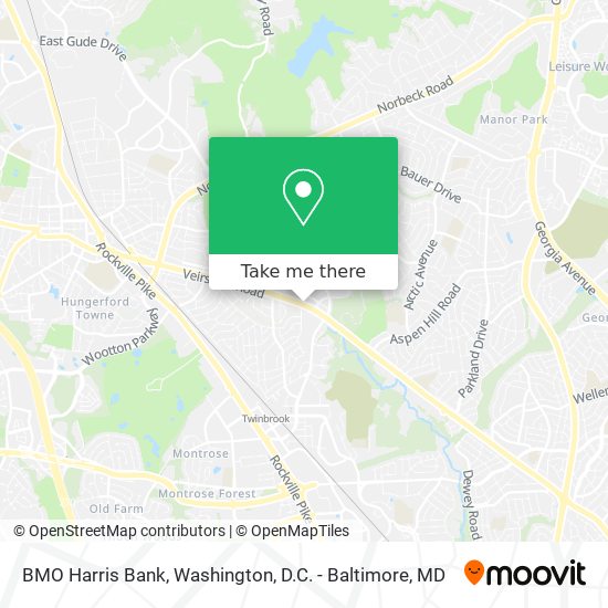 BMO Harris Bank map