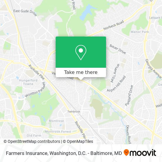 Farmers Insurance map