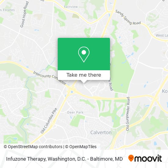 Infuzone Therapy map