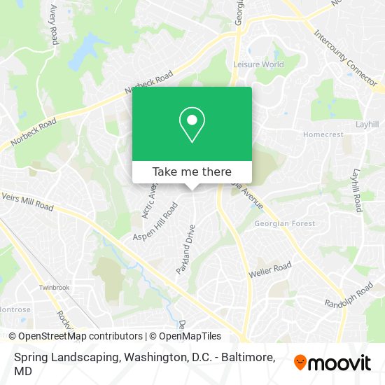 Spring Landscaping map