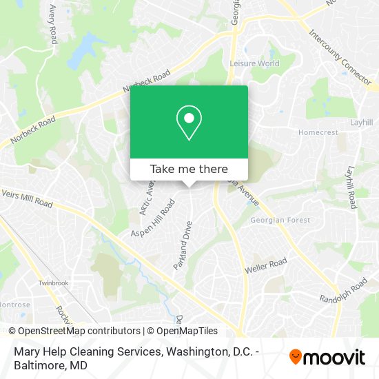 Mary Help Cleaning Services map