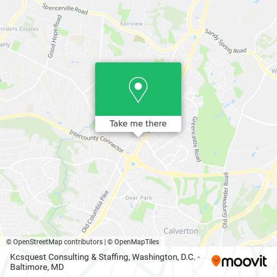 Mapa de Kcsquest Consulting & Staffing