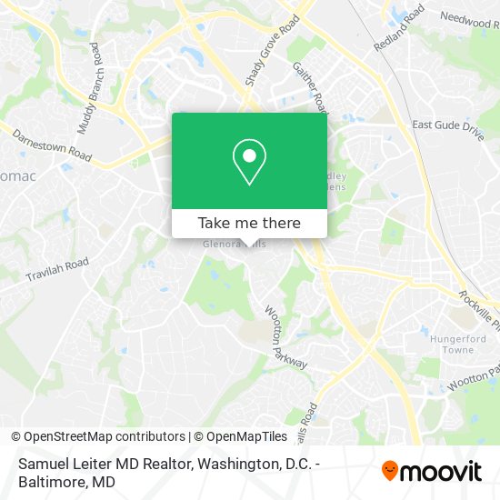 Samuel Leiter MD Realtor map