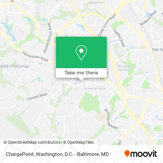 ChargePoint map