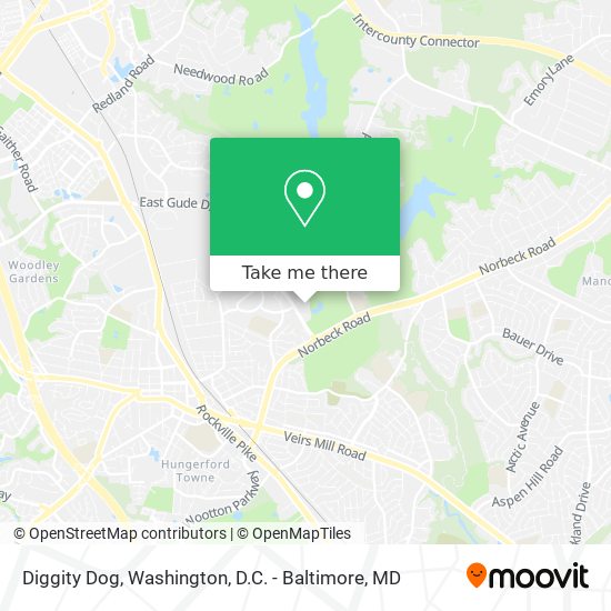 Diggity Dog map