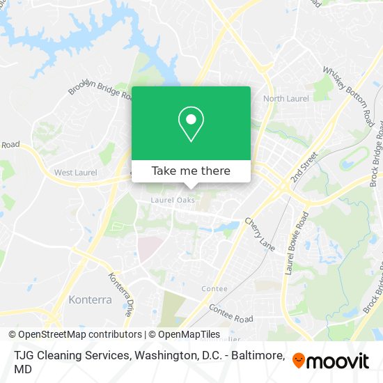 Mapa de TJG Cleaning Services