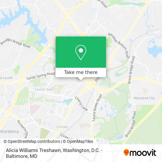 Alicia Williams Treshawn map