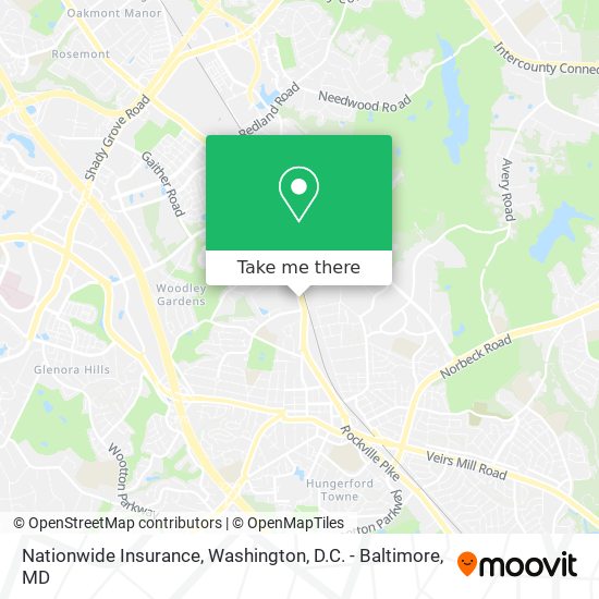 Nationwide Insurance map