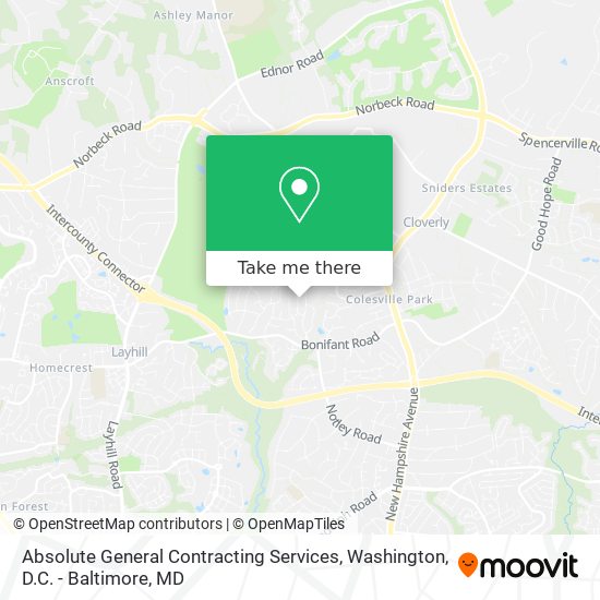 Mapa de Absolute General Contracting Services