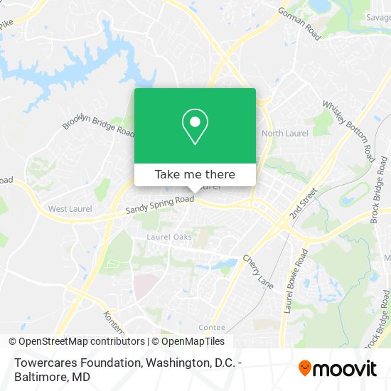 Mapa de Towercares Foundation