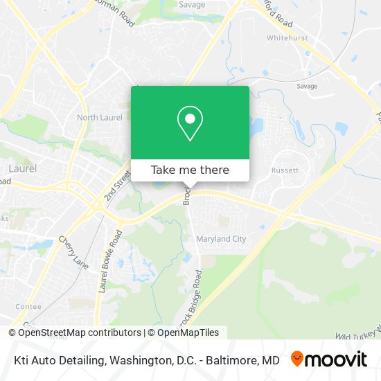 Kti Auto Detailing map