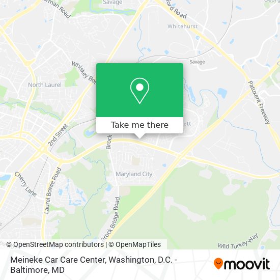 Meineke Car Care Center map