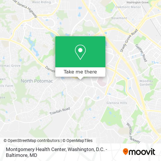 Montgomery Health Center map