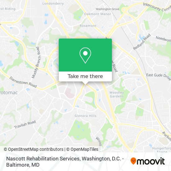 Nascott Rehabilitation Services map