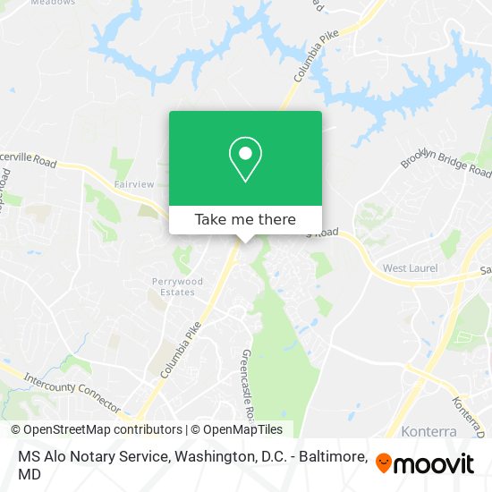 MS Alo Notary Service map