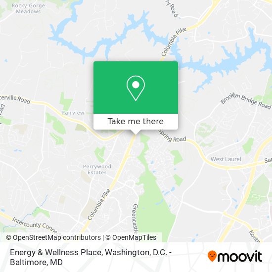 Energy & Wellness Place map