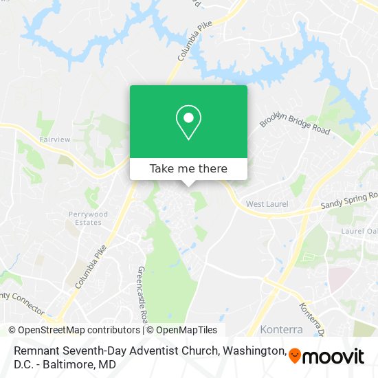 Mapa de Remnant Seventh-Day Adventist Church