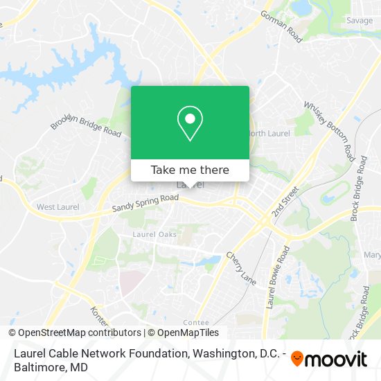 Laurel Cable Network Foundation map