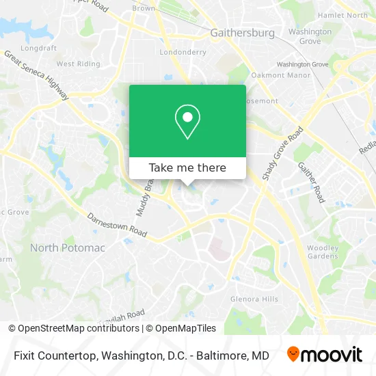 Fixit Countertop map
