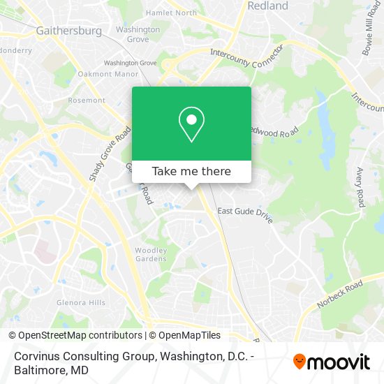 Corvinus Consulting Group map