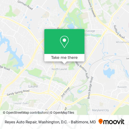 Reyes Auto Repair map