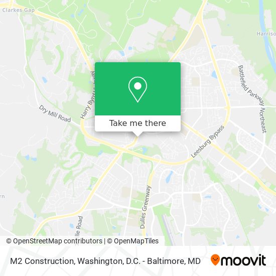 M2 Construction map