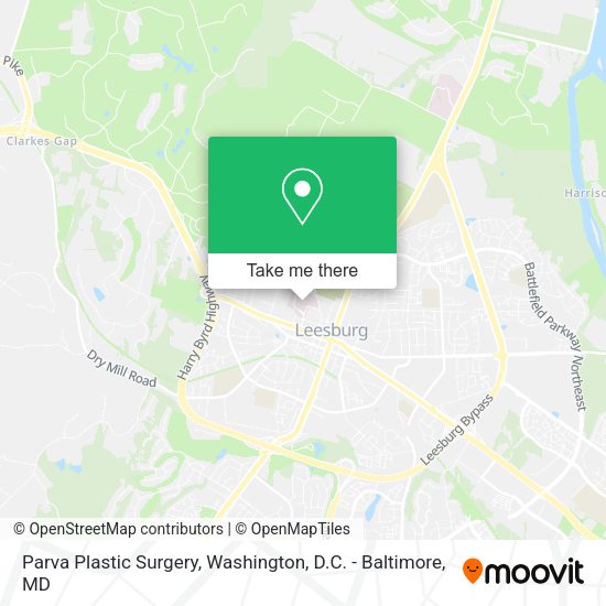Mapa de Parva Plastic Surgery