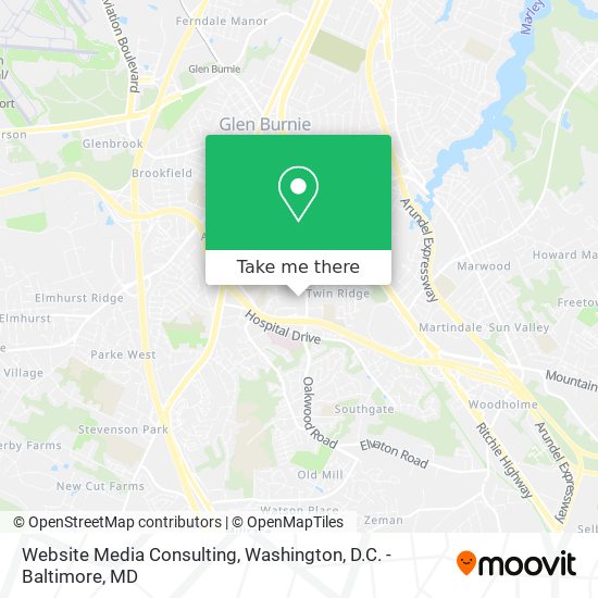 Website Media Consulting map