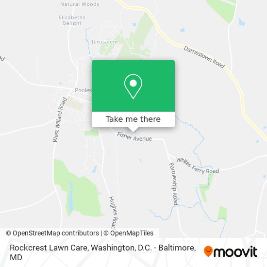 Mapa de Rockcrest Lawn Care