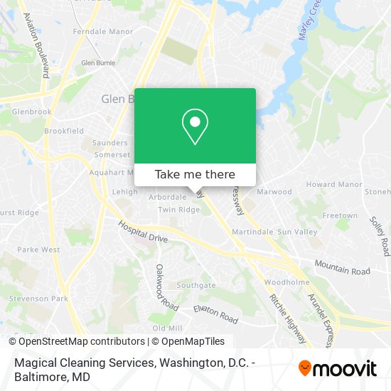 Mapa de Magical Cleaning Services