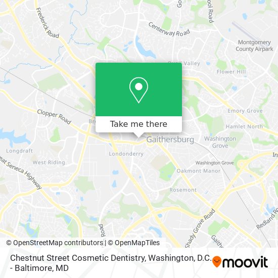 Mapa de Chestnut Street Cosmetic Dentistry