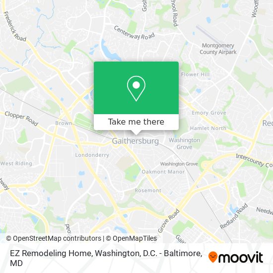 EZ Remodeling Home map