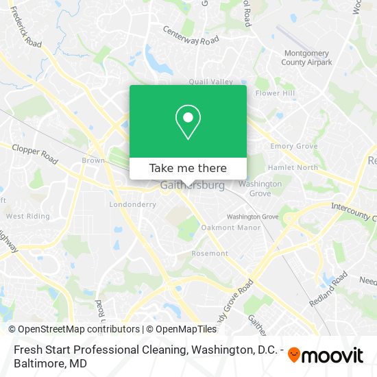 Mapa de Fresh Start Professional Cleaning